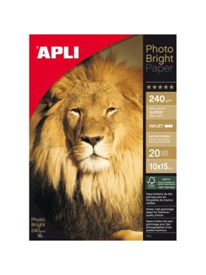 Fotopapier 10x15cm APLI Bright 240g 20 hárkov