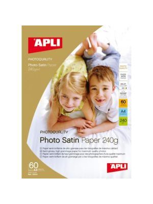 Fotopapier APLI A4 Satin 240g 25 hárkov