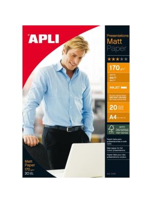 Fotopapier APLI A4 matný 170g 20 hárkov