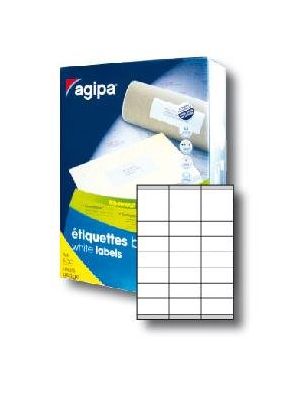Etikety univerzálne 70x35mm Agipa A4 500 hárkov