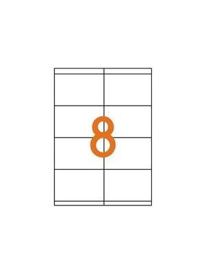 Etikety laser 105x72mm Agipa A4 100 hárkov