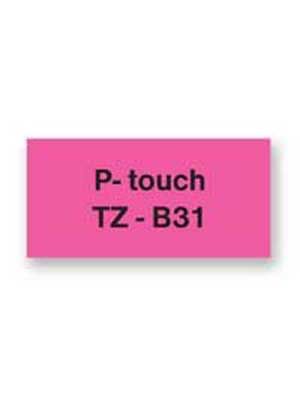 Samolepiaca páska Brother TZ-B31 12 mm neonoranž/čierna