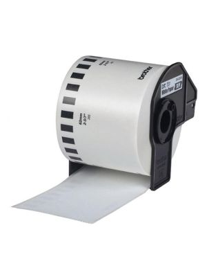 Samolepiace etikety Brother QL 29x62 mm adresné malé biele
