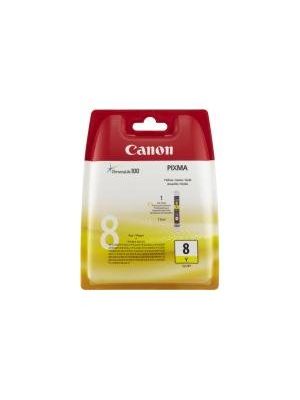 Atramentová náplň Canon CLI-8Y pre Pixma iP4200/5300/MP500/530/600/610/800 yellow (400 str.)