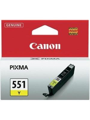 Atramentová náplň Canon CLI-551 Y pre MG 5450/6350, iP7250 yellow (330 str.)