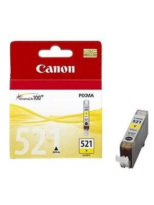 Atramentová náplň Canon CLI-521 pre MP 540/620/630/980/iP 3600/4600 yellow (460 str.)