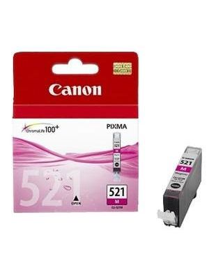 Atramentová náplň Canon CLI-521 pre MP 540/620/630/980/iP 3600/4600 magenta (460 str.)