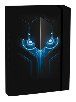 Školský box s klopou A4 Droid