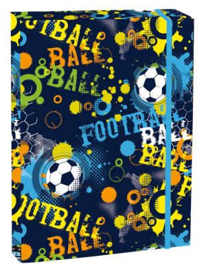 Školský box s klopou A4 Football