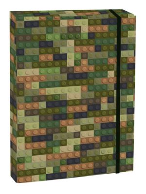 Školský box s klopou A5 Cubes