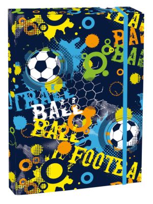 Školský box s klopou A5 Football