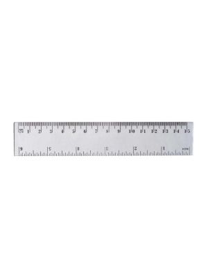 Pravítko 15cm plastové
