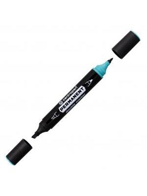 Permanentný popisovač Centropen 1666 double zelený
