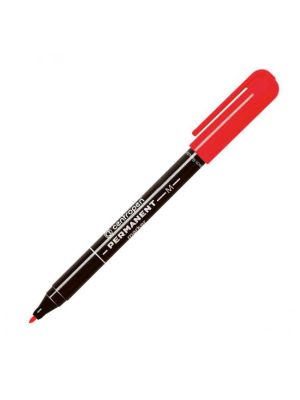 Permanentný popisovač Centropen 2846 červený