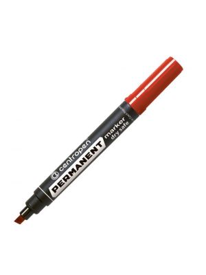 Permanentný popisovač Centropen 8516 nevysychajúci červený