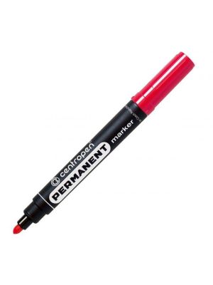 Permanentný popisovač Centropen 8566 červený