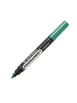 Permanentný popisovač Centropen 8566 zelený