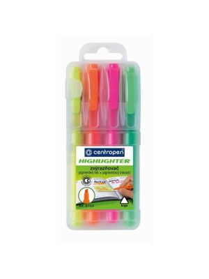 Sada zvýrazňovačov Centropen 8722/4S