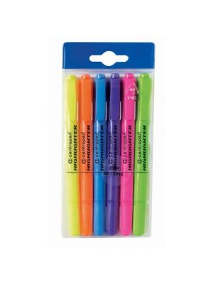 Sada zvýrazňovačov Centropen 8722/6S