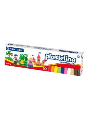 Plastelína 10 odť. 200g Centropen