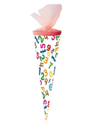 Kornút detský 35 cm - Čísla