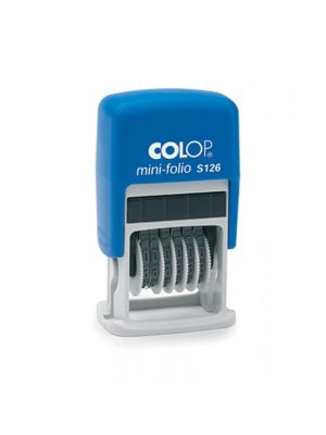 Pečiatka Colop Číslovačka S 126