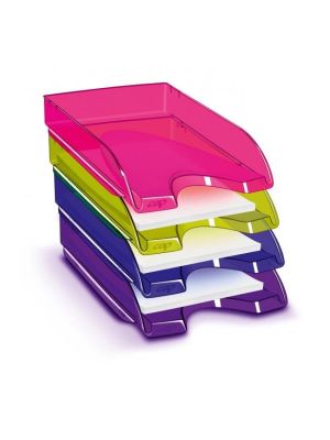 Odkladač CepPro Happy transparentný ružový