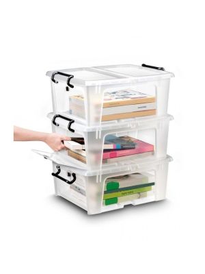 Plastový box s otváraním spredu 20l