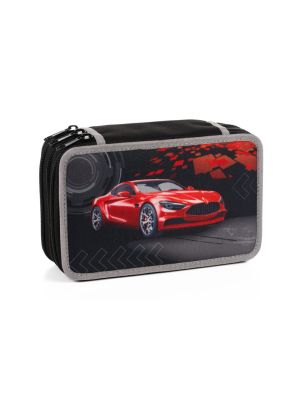 Školský trojposchodový peračník Red Speed
