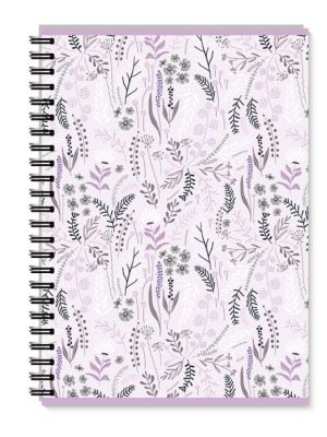 College blok A4 linajkový Lavender