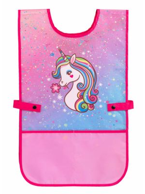 Zásterka na výtvarnú výchovu pončo Unicorn