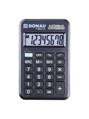 Kalkulačka Donau Tech K-DT2084 čierna