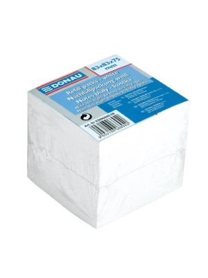 Bloček kocka nelepená 83x83x75 mm biela
