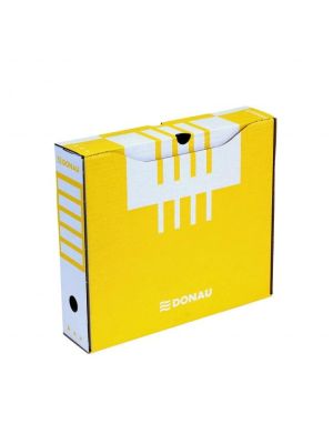 Archívny box DONAU 80mm žltý