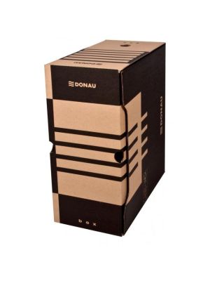 Archívny box DONAU 155mm hnedý