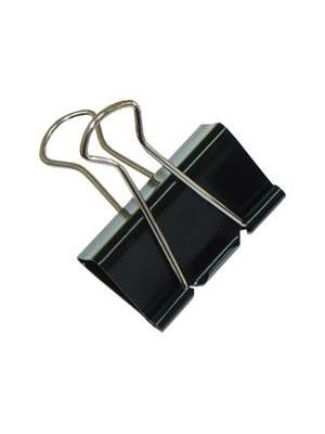 Klipy na dokumenty Office Products 25mm čierne