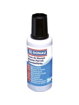 Pečiatková farba DONAU čierna 30ml
