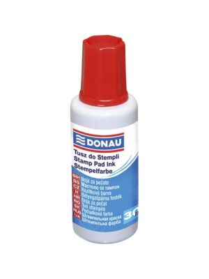 Pečiatková farba DONAU červená 30ml
