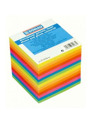 Bloček kocka lepená 90x90x90mm farebná