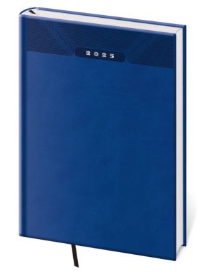 Týždenný diár B5 Print Classic modrý