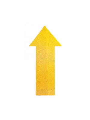 Podlahové značenie ŠÍPKA žlté 10ks