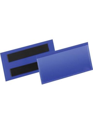 Magnetické vrecko na dokumenty 100x38mm 50ks modré