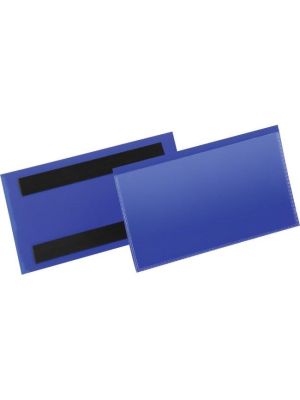 Magnetické vrecko na dokumenty 150x67mm 50ks modré