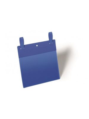 Vrecko na dokumenty s rýchloviazačom 210x148mm na šírku 50 ks modré