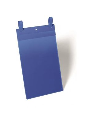 Vrecko na dokumenty s rýchloviazačom 210x297mm na výšku 50 ks modré