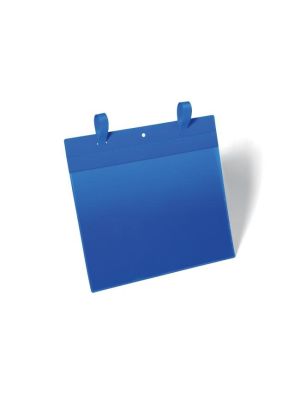 Vrecko na dokumenty s rýchloviazačom 297x210mm na šírku 50 ks modré