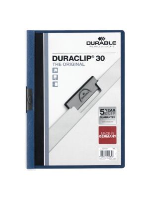 Obal s klipom DURACLIP Original 30 tmavomodrý
