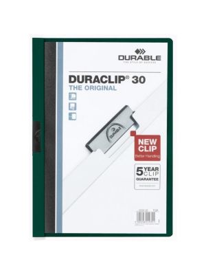 Obal s klipom DURACLIP Original 30 tmavozelený