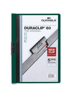 Obal s klipom DURACLIP Original 60 tmavozelený