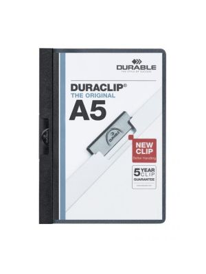 Obal s klipom A5 DURACLIP Original čierny